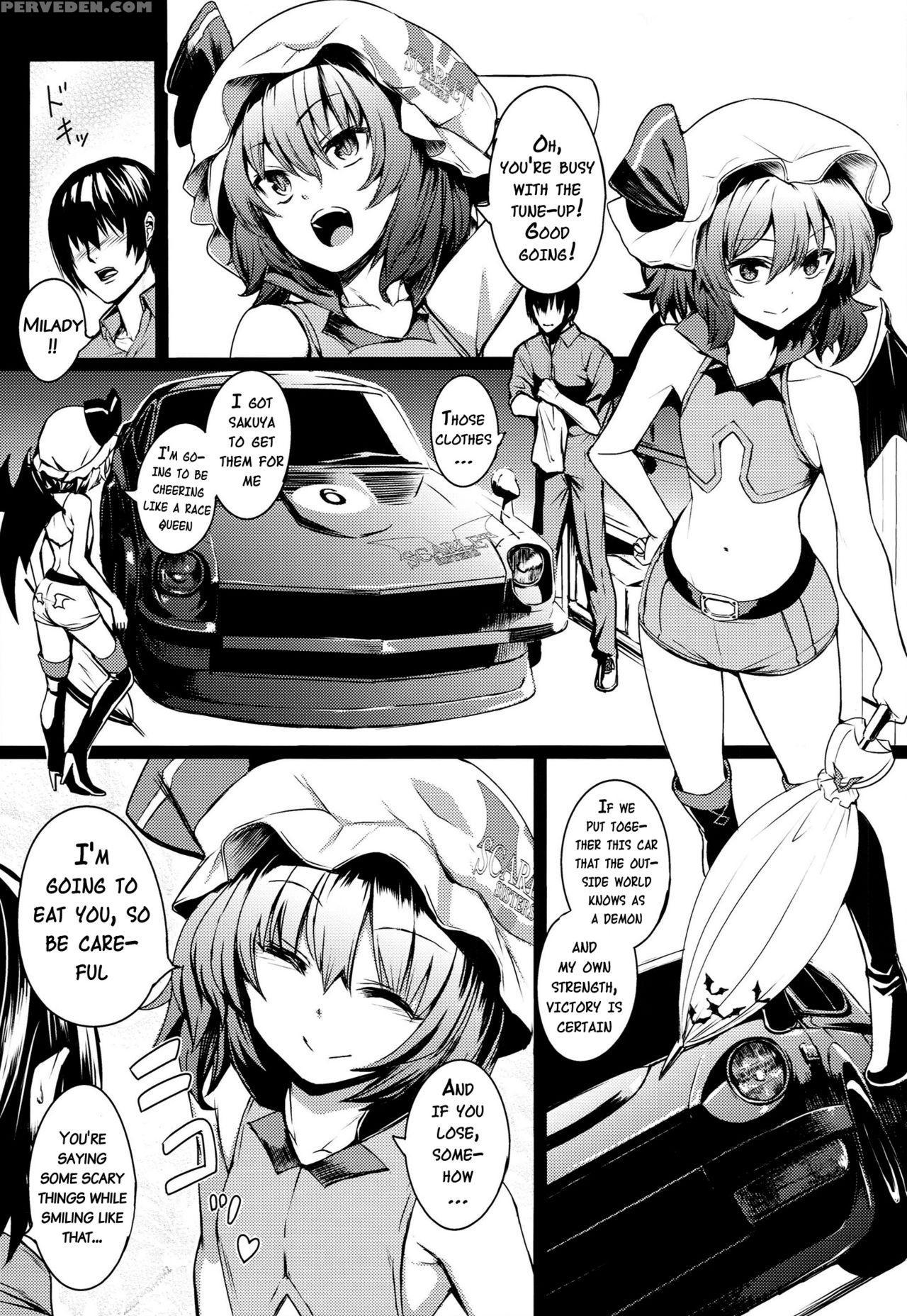 (reitaisai 11) [tukibuto (various)] Touhou Race Queens Collabo Club -scarlet Sisters- (touhou Project) [english] {doujins.com} Chapter 1 Page 4