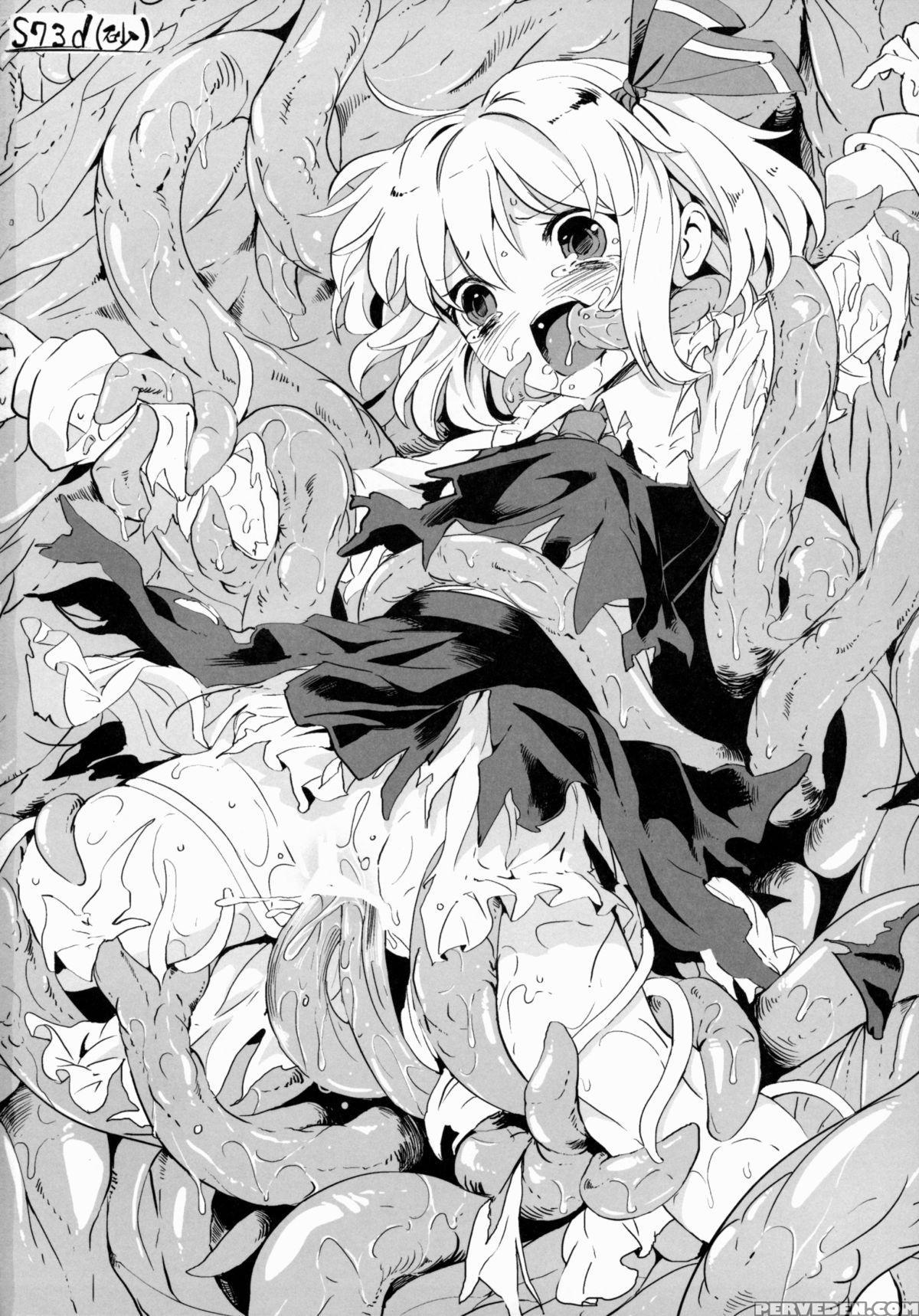 (reitaisai 12) [akuten Soushin (kokutou Nikke)] Yoiyami Musume Shokushu Ryoujoku | Twilight Girl's Tentacle Rape (touhou Project) [english] 1