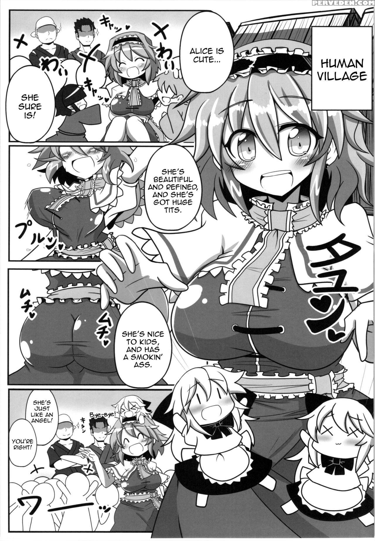 (reitaisai 12) [ato Nana Fun (rindou)] Alice To Sex! (touhou Project) [english] [toks] 1