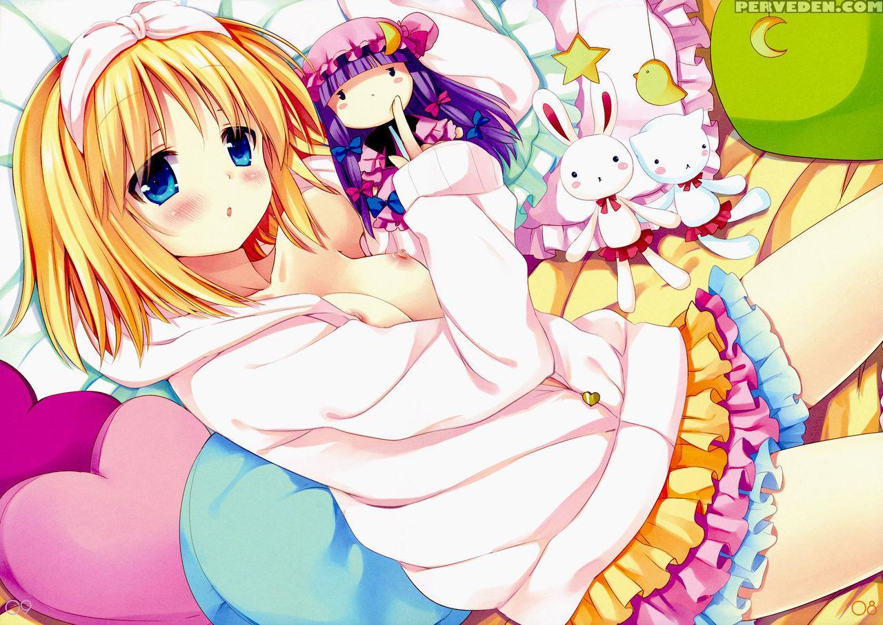 (reitaisai 9) [d.n.a.lab., Ichigo Size (miyasu Risa, Natsume Eri)] Tonight The Night (touhou Project) [english] {hennojin} Chapter 1 Page 8