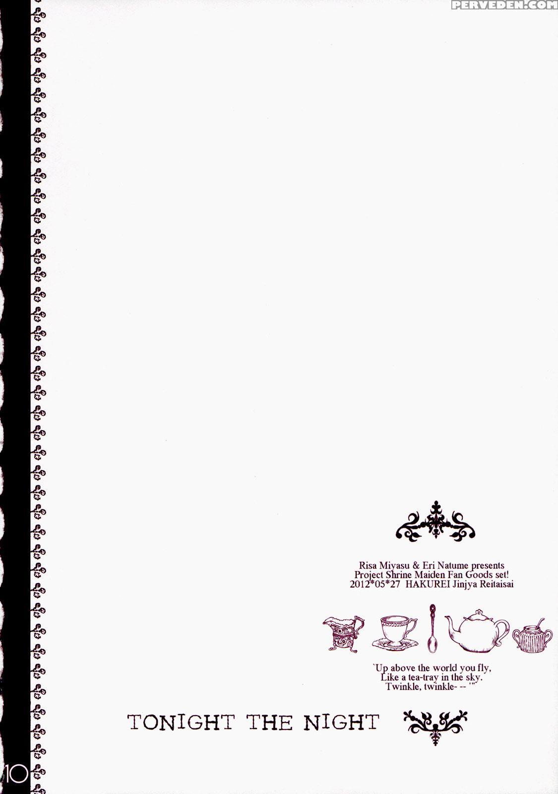 (reitaisai 9) [d.n.a.lab., Ichigo Size (miyasu Risa, Natsume Eri)] Tonight The Night (touhou Project) [english] {hennojin} Chapter 1 Page 9