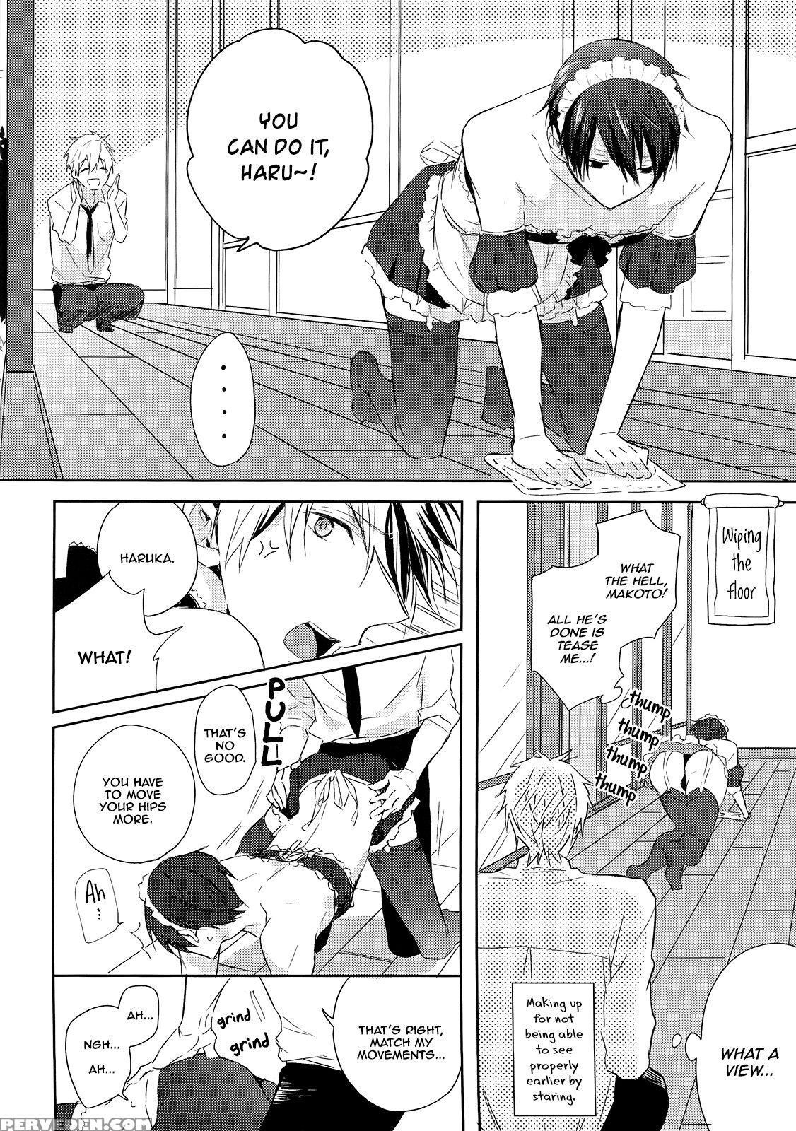(renai Endorphin 3) [sneeeze (kubu)] Kocchi Muite Maid-san | Over Here, Maid-san (free!) [english] [mgqr Scans] 1