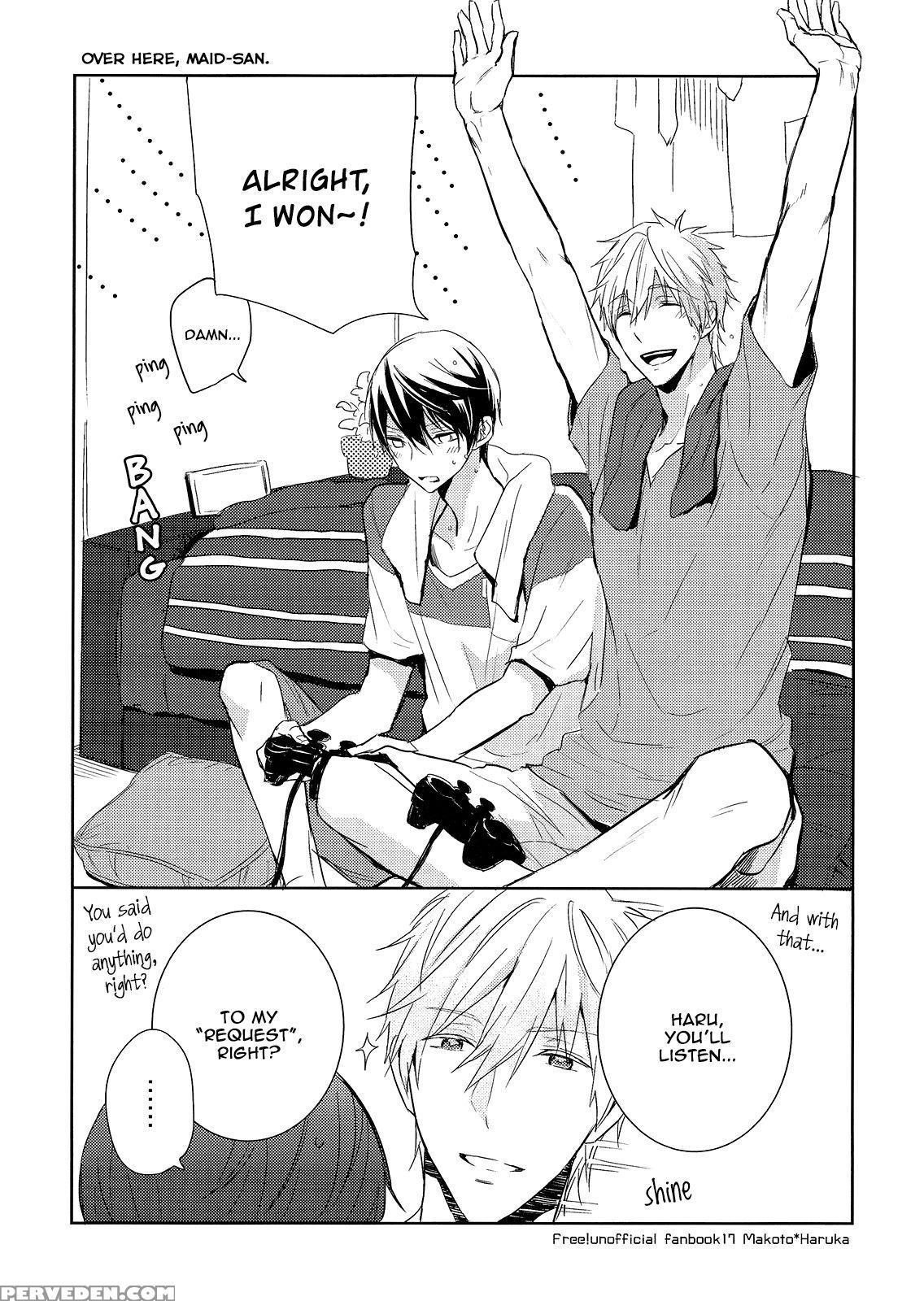 (renai Endorphin 3) [sneeeze (kubu)] Kocchi Muite Maid-san | Over Here, Maid-san (free!) [english] [mgqr Scans] 1