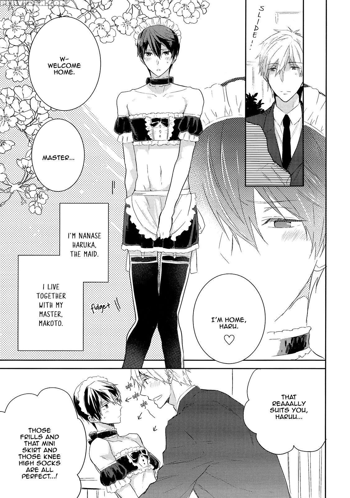 (renai Endorphin 3) [sneeeze (kubu)] Kocchi Muite Maid-san | Over Here, Maid-san (free!) [english] [mgqr Scans] 1