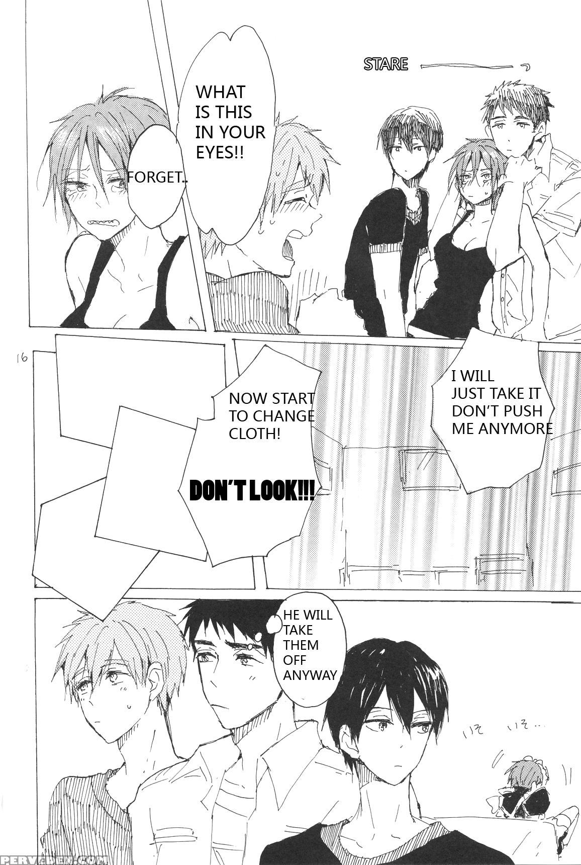 (renai Jaws 5) [sashilot (tenjou Shio)] Yon-p! (free!) [english] [rinrinlove] 1