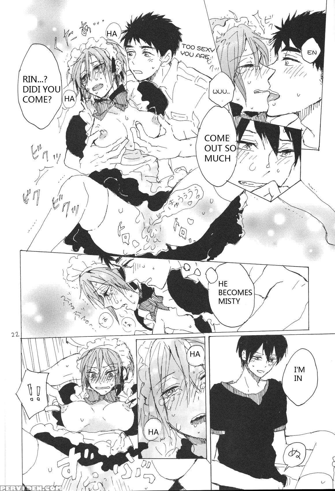 (renai Jaws 5) [sashilot (tenjou Shio)] Yon-p! (free!) [english] [rinrinlove] 1