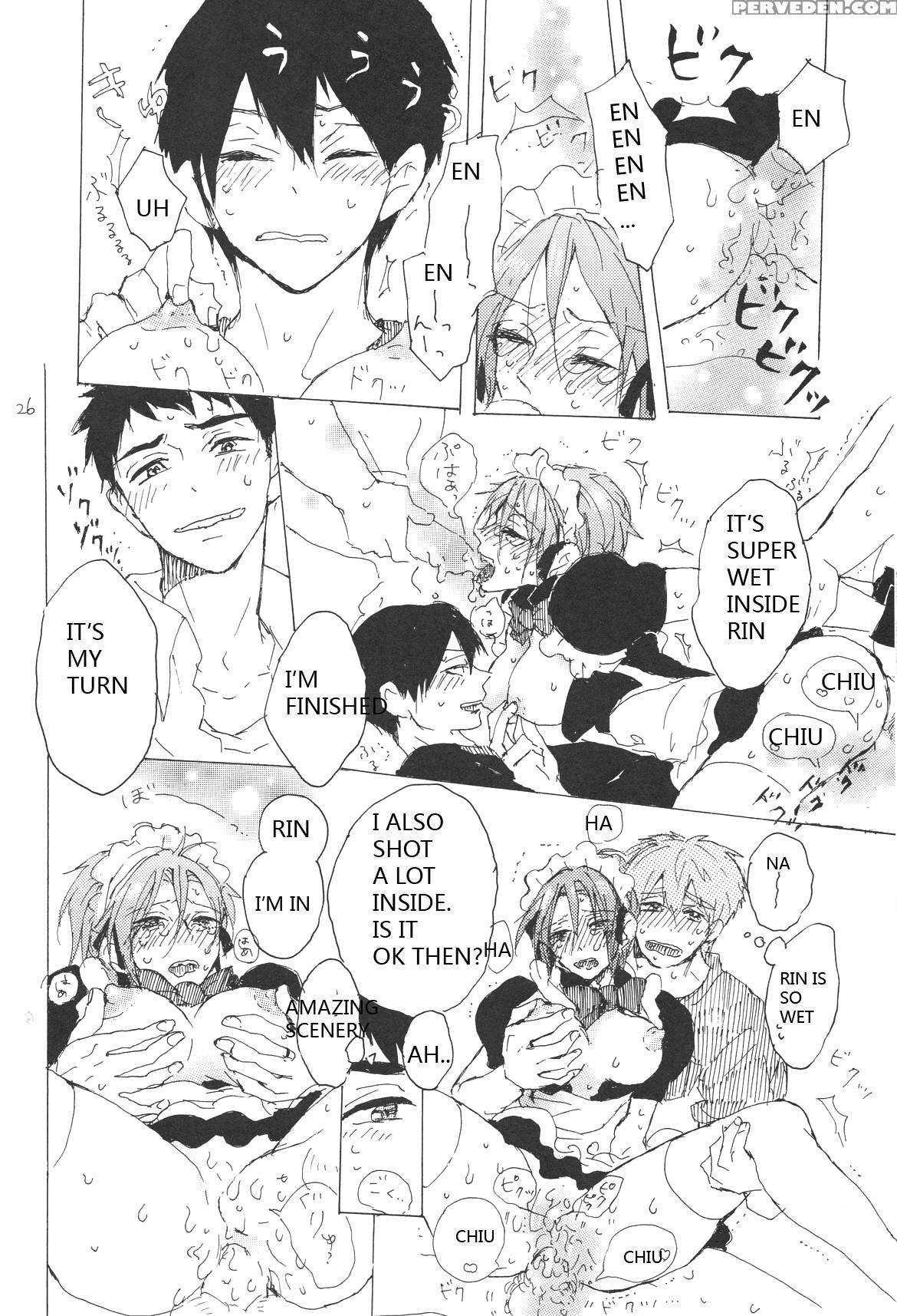 (renai Jaws 5) [sashilot (tenjou Shio)] Yon-p! (free!) [english] [rinrinlove] 1