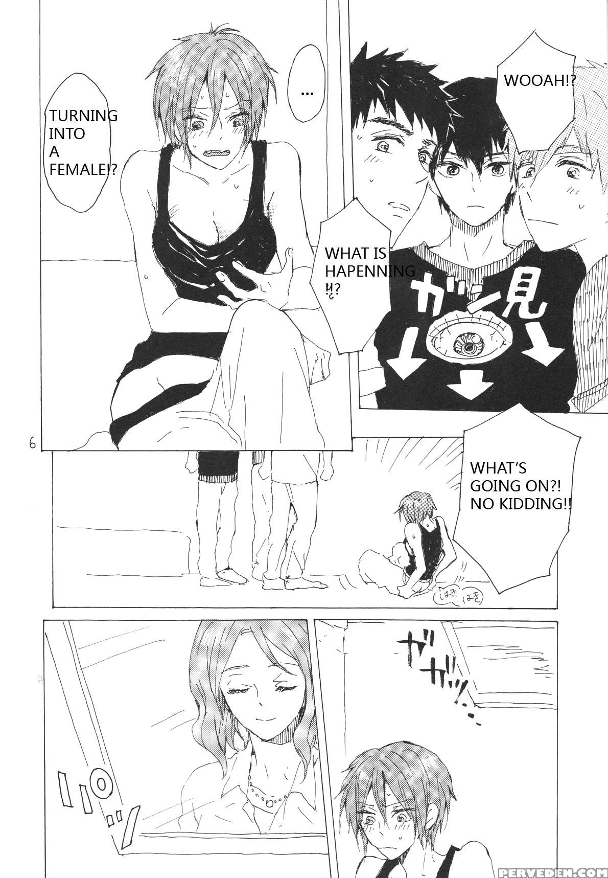 (renai Jaws 5) [sashilot (tenjou Shio)] Yon-p! (free!) [english] [rinrinlove] 1