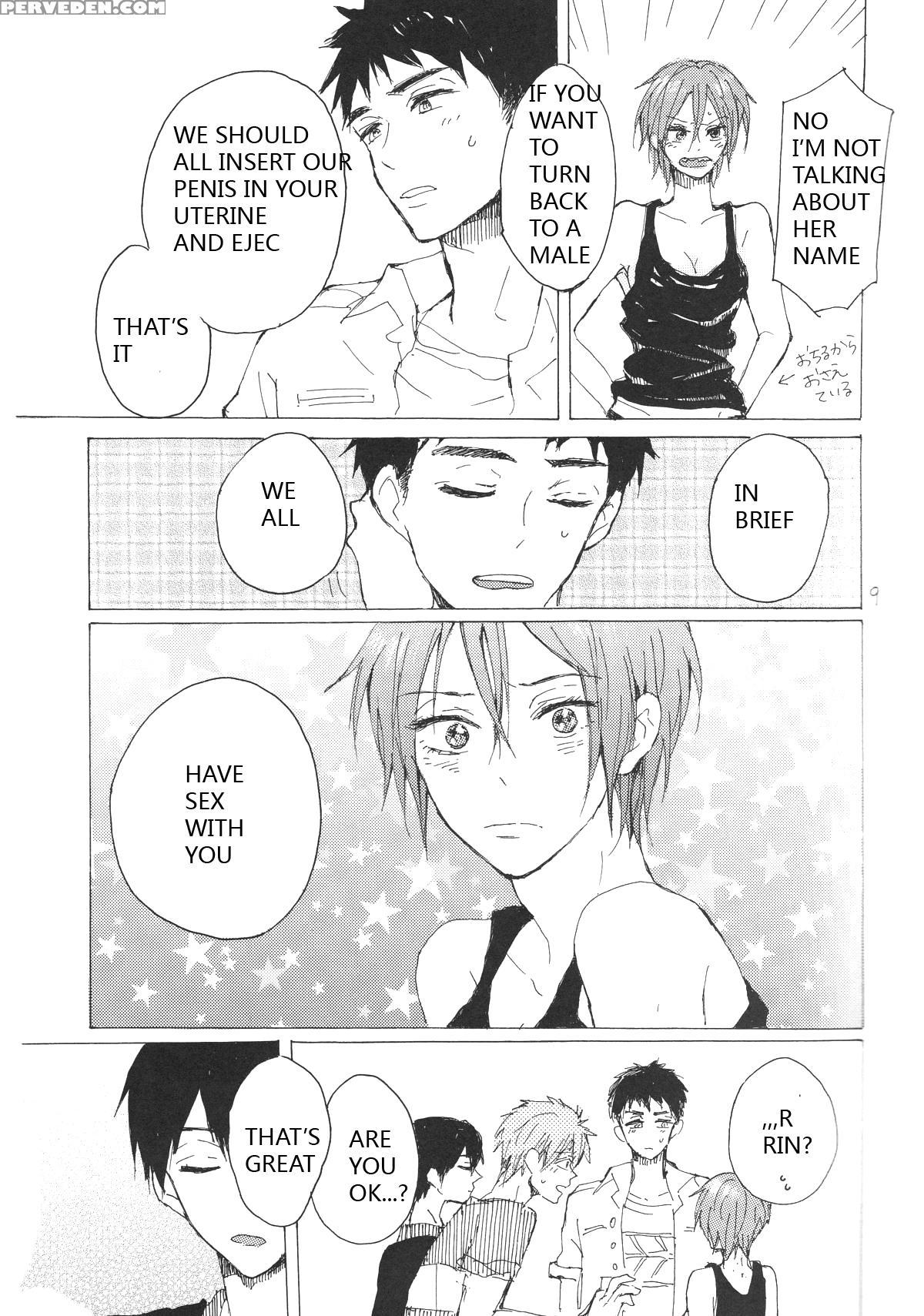 (renai Jaws 5) [sashilot (tenjou Shio)] Yon-p! (free!) [english] [rinrinlove] 1