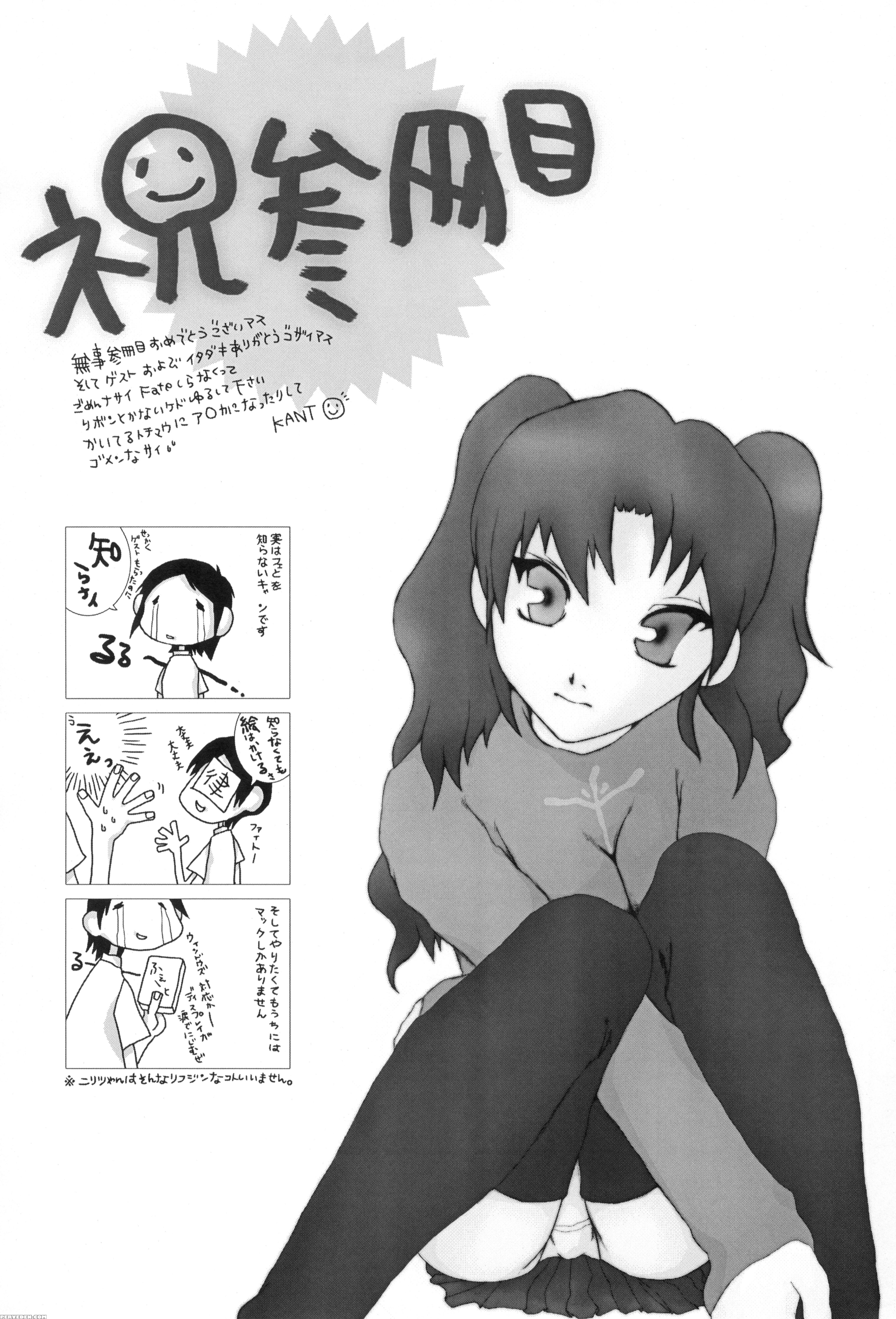 (sc32) [inu Ringo, Nilitsu Haihan (nilitsui)] About18cm 3rd (fate Stay Night) [english] [cgrascal] 1