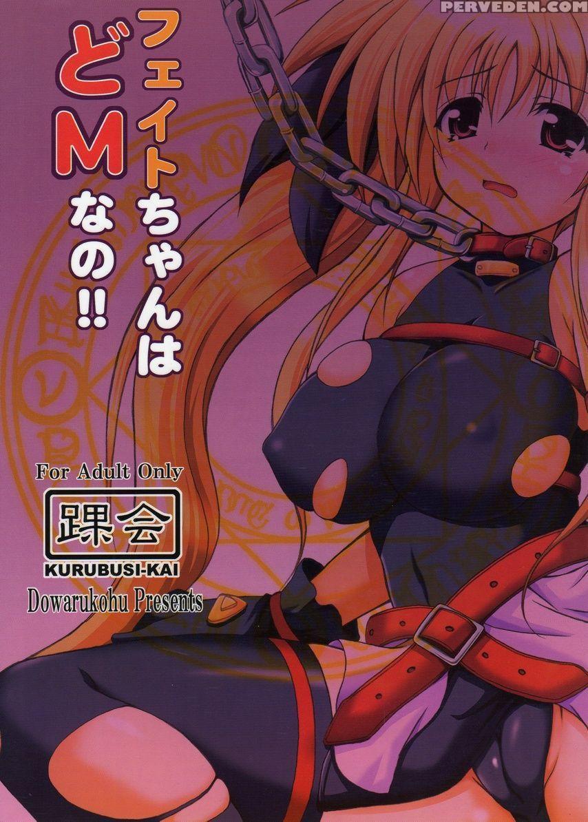(sc40) [kurubushi-kai (dowarukofu)] Fate-chan Wa Do M Nano!! (mahou Shoujo Lyrical Nanoha) [english] [desudesu] 1
