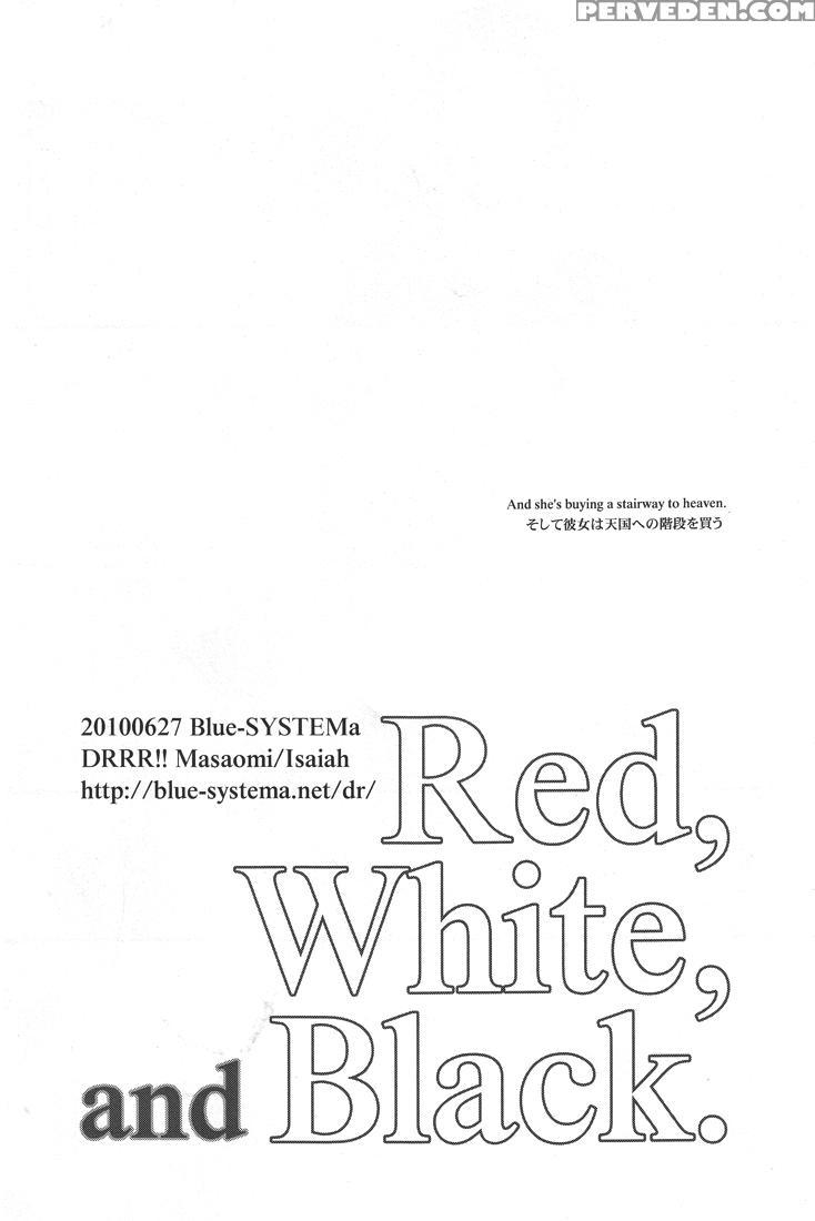 (sc48) [blue-systema (usa)] Red, White, And Black ... 1