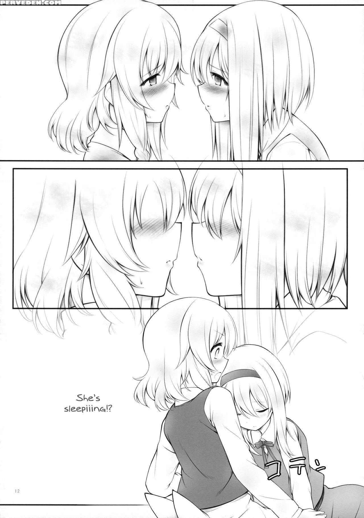 (sc62) [cloud Palette (kuroyume Naoto, Akanagi Youto)] Kiss Or Kiss? (touhou Project) [english] {yuri Reviews + Mai88} Chapter 1 Page 11