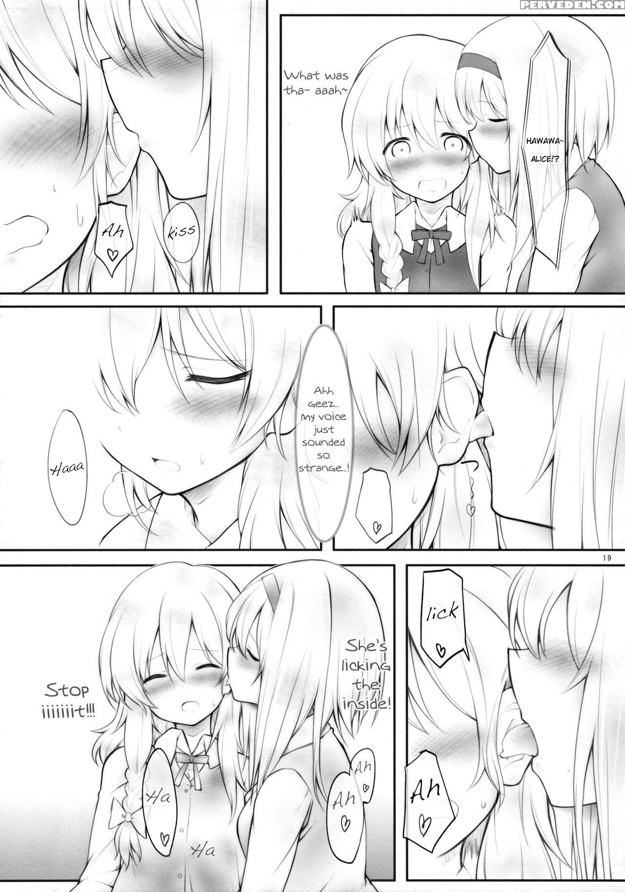 (sc62) [cloud Palette (kuroyume Naoto, Akanagi Youto)] Kiss Or Kiss? (touhou Project) [english] {yuri Reviews + Mai88} Chapter 1 Page 18