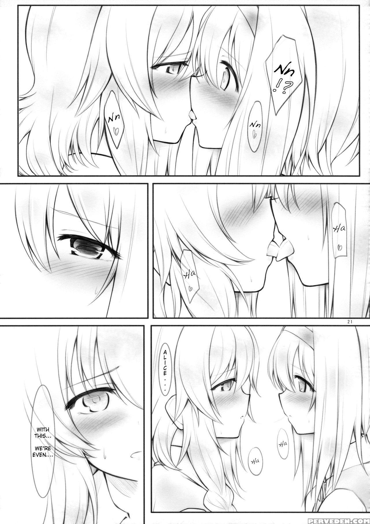 (sc62) [cloud Palette (kuroyume Naoto, Akanagi Youto)] Kiss Or Kiss? (touhou Project) [english] {yuri Reviews + Mai88} Chapter 1 Page 20