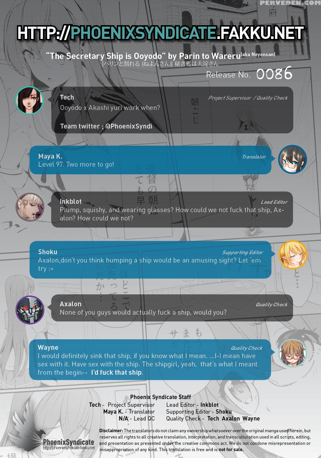 (sc65) [parin To Wareru (neyonsan)] Hishokan Wa Ooyodo-san | The Secretary Is Ooyodo (kantai Collection -kancolle-) [english] [psyn] 1