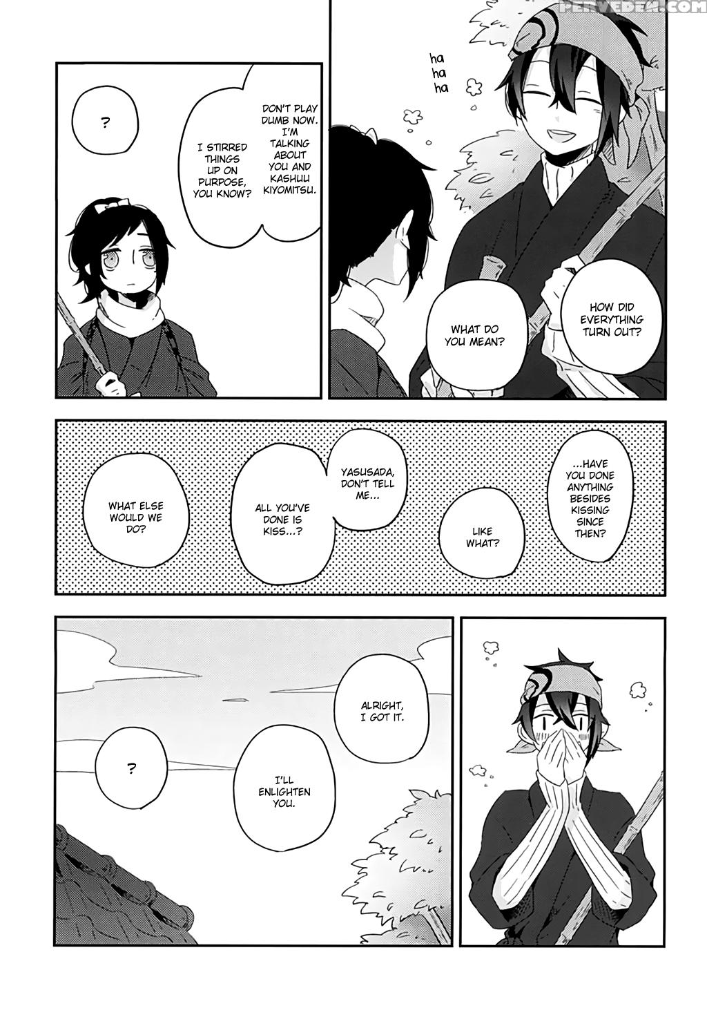 (senka No Toki Zan) [mille (syota)] Bara To Kuchizuke (touken Ranbu) [english] [momoiro] 1
