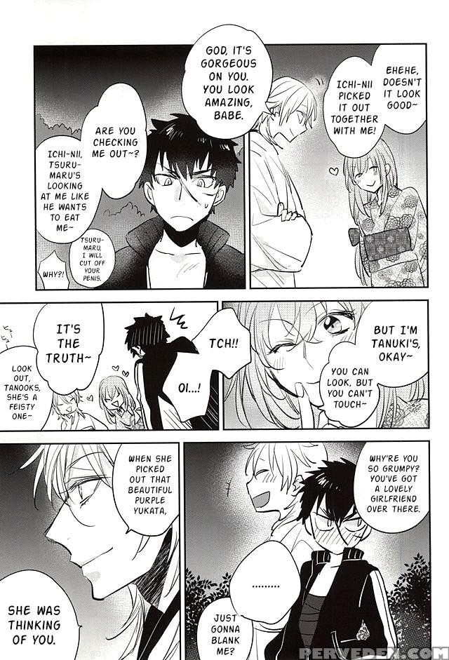 (senka No Toki) [shinkai (someya Miho)] Senkou Hanabi | Sparklers (touken Ranbu) [english] [sexy Akiba Detectives] 1