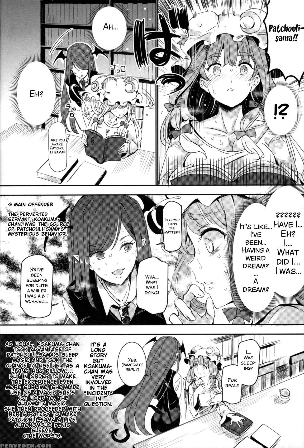 (shuuki Reitaisai 4) [nyuu Koubou (nyuu)] Totsuzen Gekiiki Patchouli-sama (touhou Project) [english] [smdc] [incomplete] 1