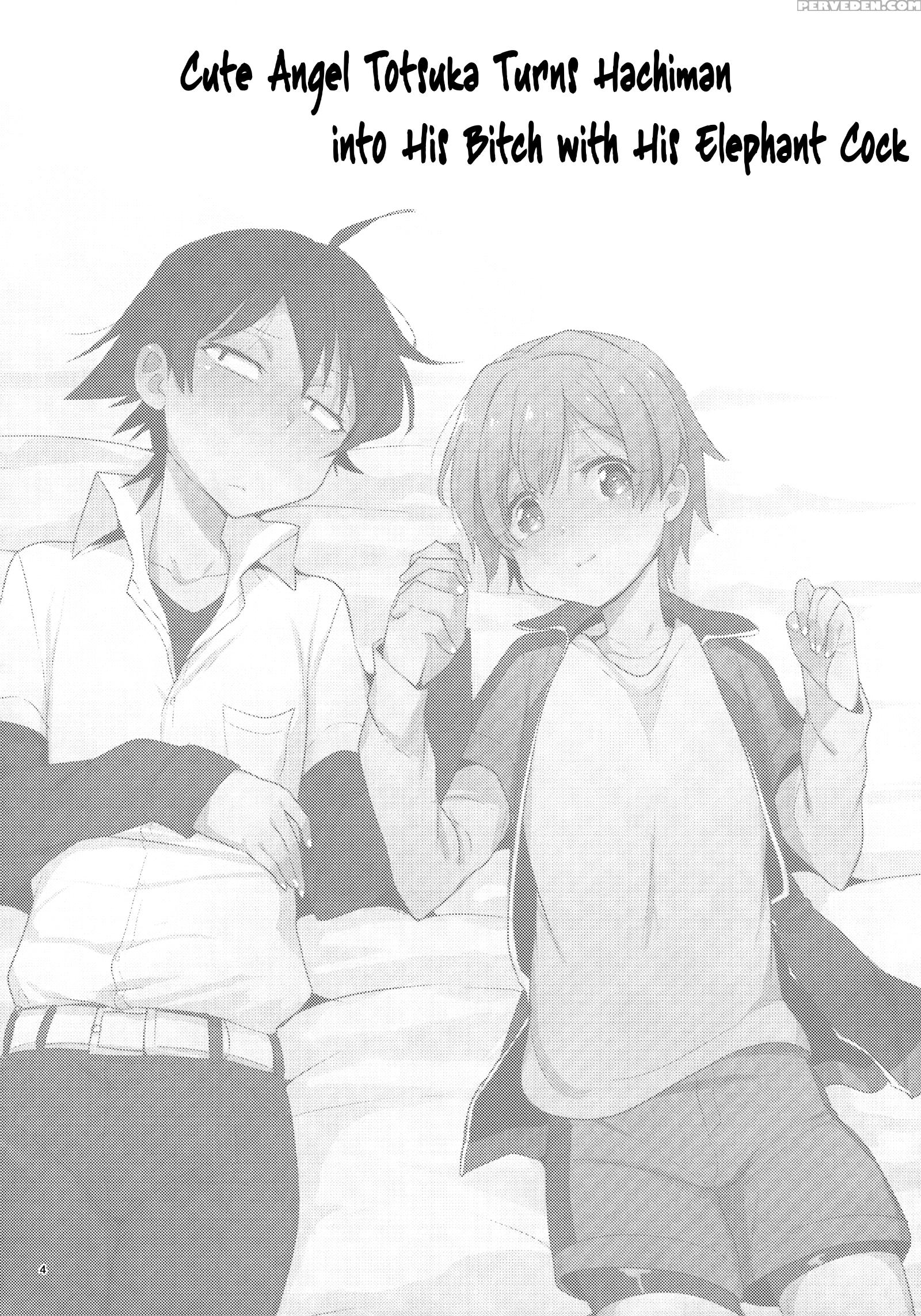 (spark10) [hamehame Service Area (cr-r)] Tenshi Kawaii Totsuka No Dekamara De Mesu Ni Sareru Hachiman No Hon. | Cute Angel Totsuka Turns Hachiman Into His Bitch With His Elephant Cock (yahari Ore No Seishun Love Come Wa Machigatteiru.) [english] =sw= 1