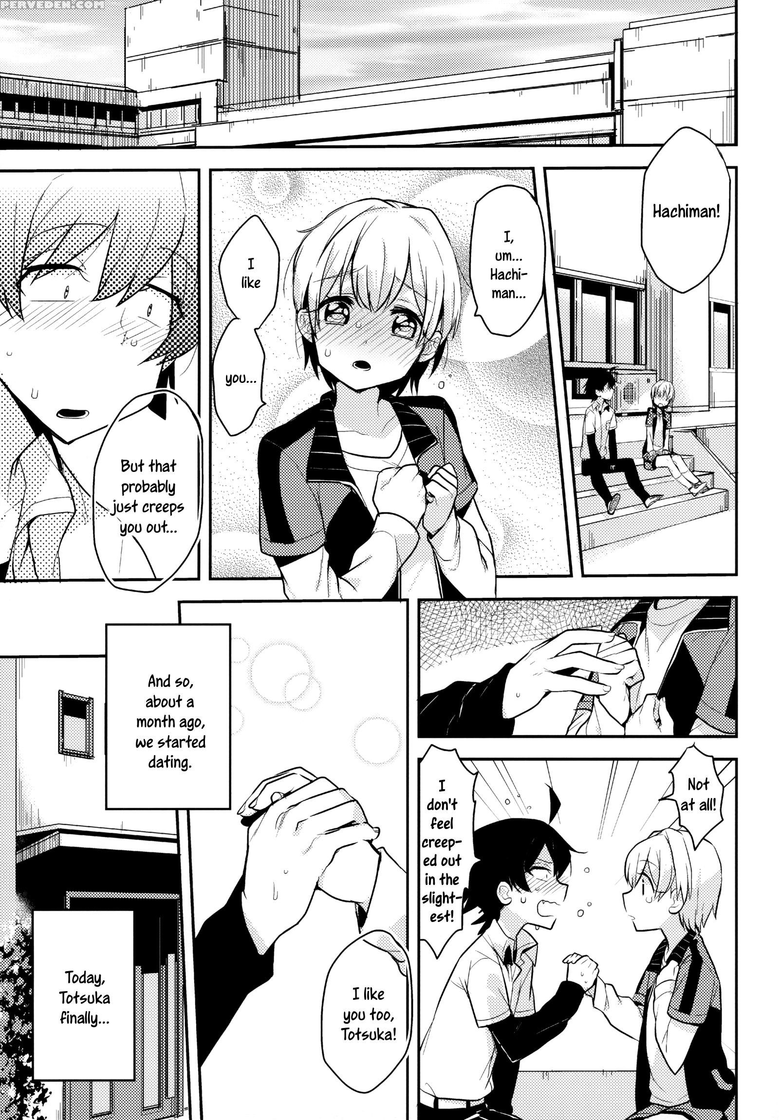 (spark10) [hamehame Service Area (cr-r)] Tenshi Kawaii Totsuka No Dekamara De Mesu Ni Sareru Hachiman No Hon. | Cute Angel Totsuka Turns Hachiman Into His Bitch With His Elephant Cock (yahari Ore No Seishun Love Come Wa Machigatteiru.) [english] =sw= 1