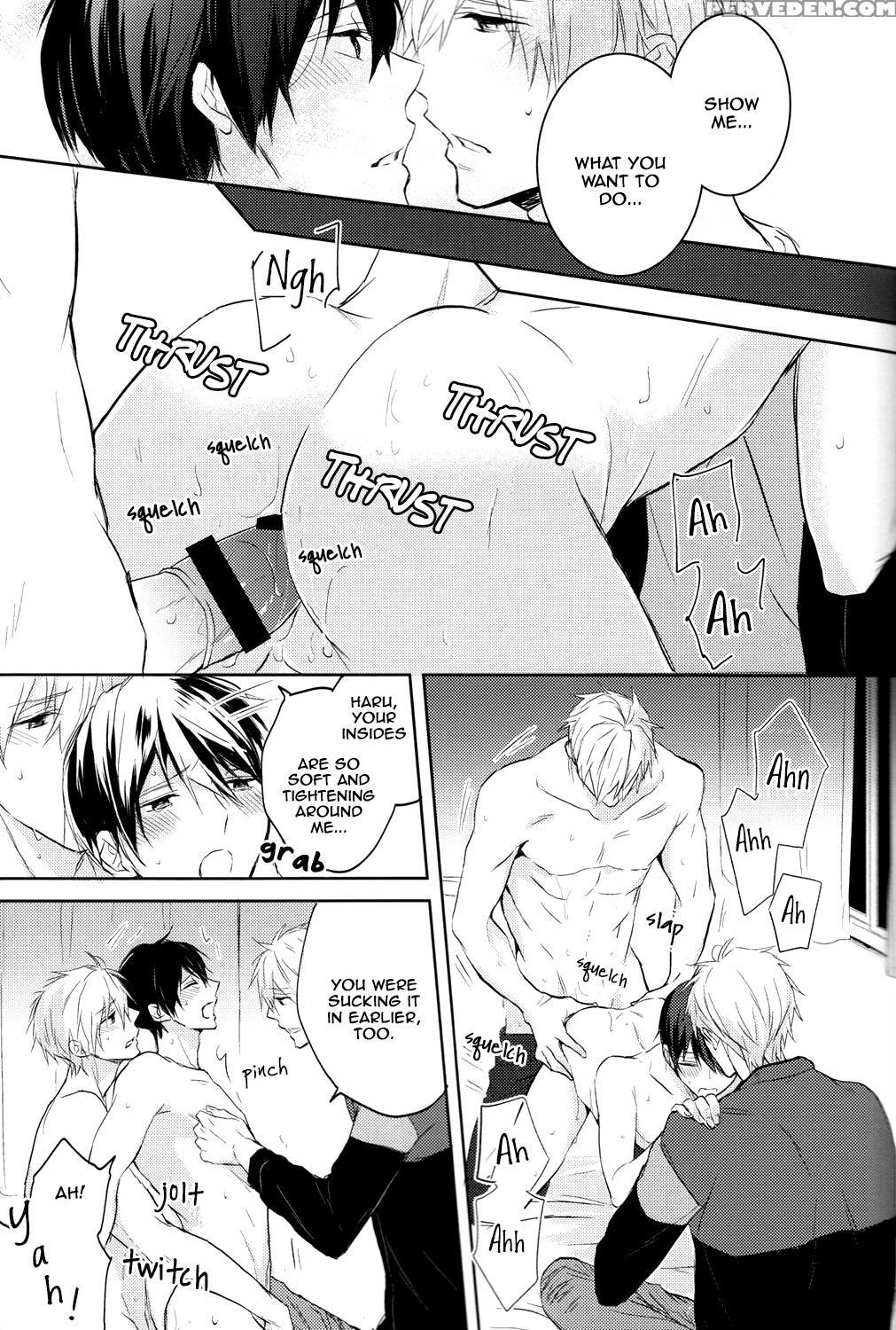 (super24) [sneeeze (kubu)] Futari No Makoto (free!) [english] [mgqr Scans] 1