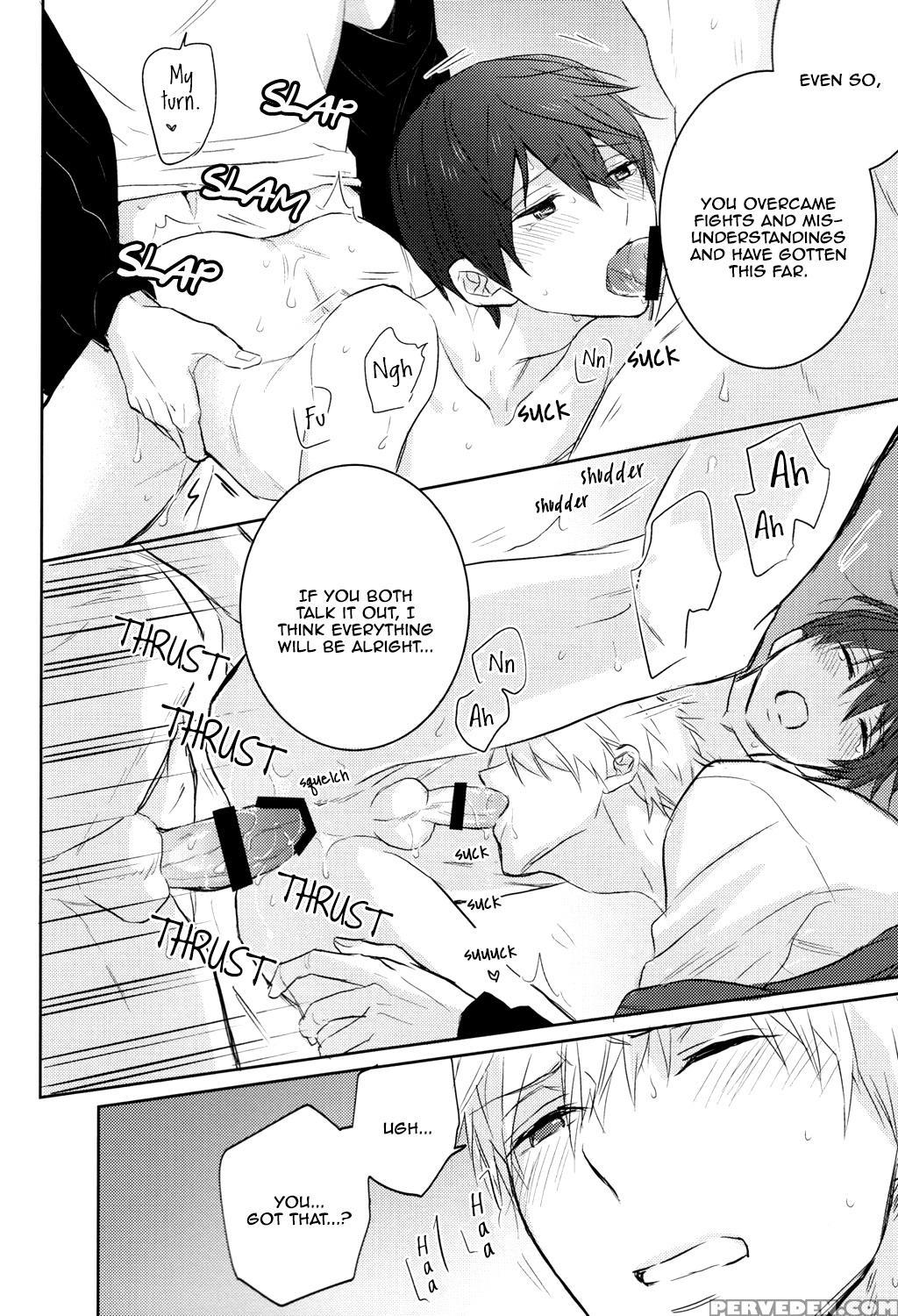(super24) [sneeeze (kubu)] Futari No Makoto (free!) [english] [mgqr Scans] 1