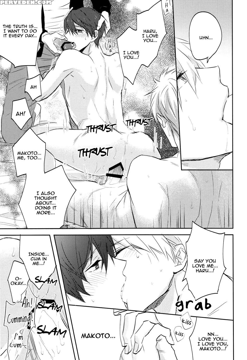 (super24) [sneeeze (kubu)] Futari No Makoto (free!) [english] [mgqr Scans] 1