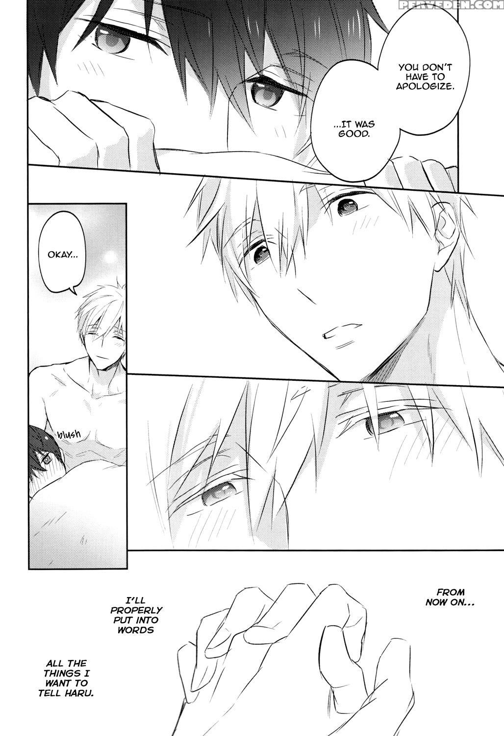 (super24) [sneeeze (kubu)] Futari No Makoto (free!) [english] [mgqr Scans] 1