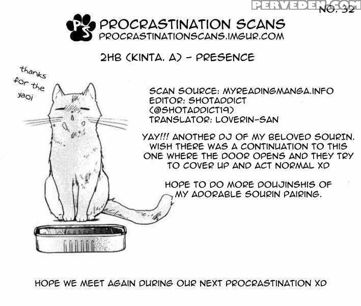 (superkansai20) [2hb (kaneda)] Presence (free!) [english] [procrastination Scans] 1