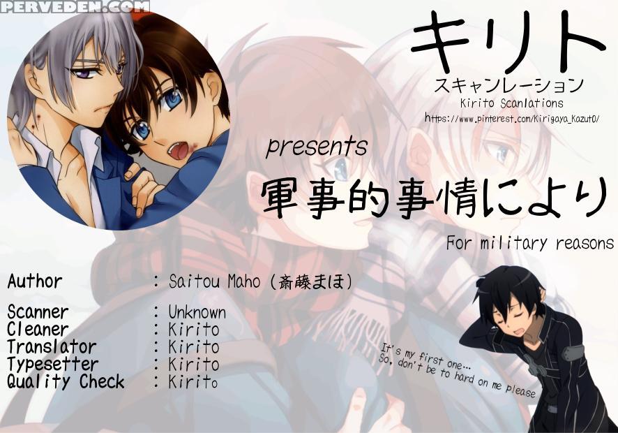 (vvtovalhalla) [higashi Mikuni Kamen (saitoh Maho)] Gunji-teki Jijou Ni Yori | For Military Reasons(valvrave The Liberator) [english] [kirito Scanlations] 1