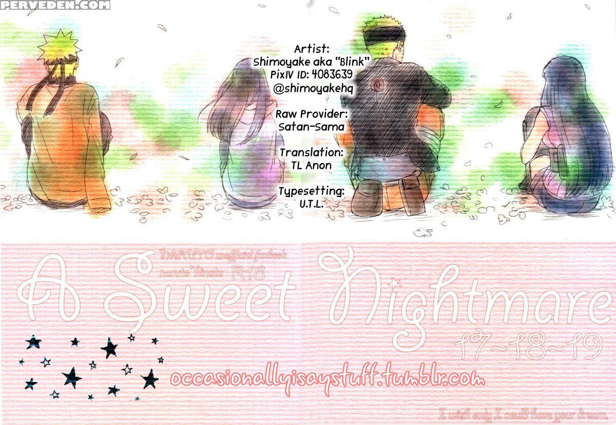 (zennin Shuuketsu) [blink (shimoyake)] A Sweet Nightmare (naruto) [english] 1