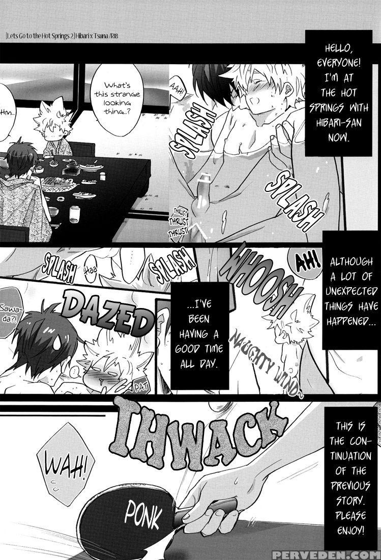[7 Men Zippo (kamishima Akira)] Onsen Ryokou 2 | Let's Go To The Hot Springs 2 (katekyo Hitman Reborn!) [english] [lady Phantomhive] 1