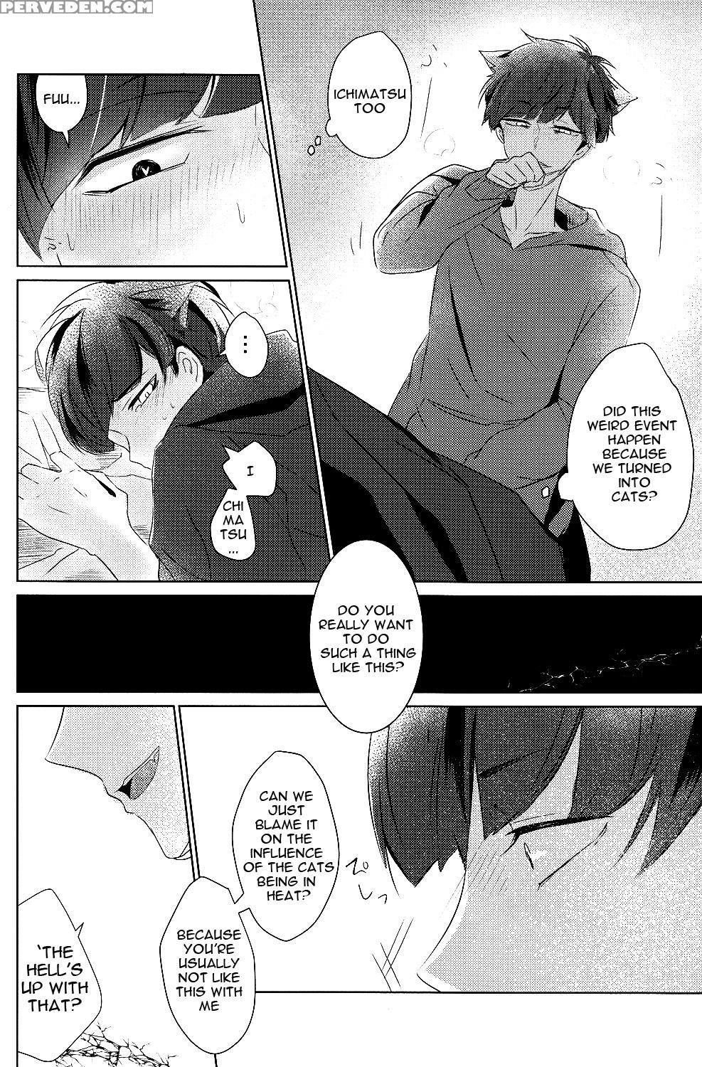 [7days (ineminori)] Ichikara Jihen "neko Ni Natta Ichimatsu Ga Hatsujouki Nandakedo" (osomatsu-san) [english] [hana] 1
