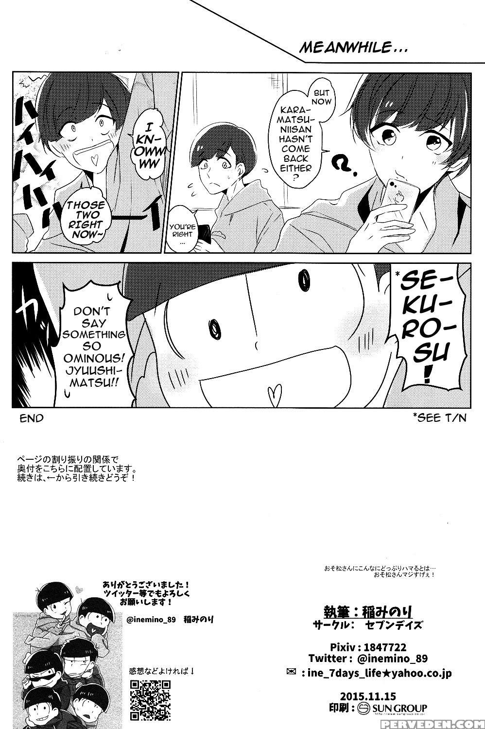 [7days (ineminori)] Ichikara Jihen "neko Ni Natta Ichimatsu Ga Hatsujouki Nandakedo" (osomatsu-san) [english] [hana] 1