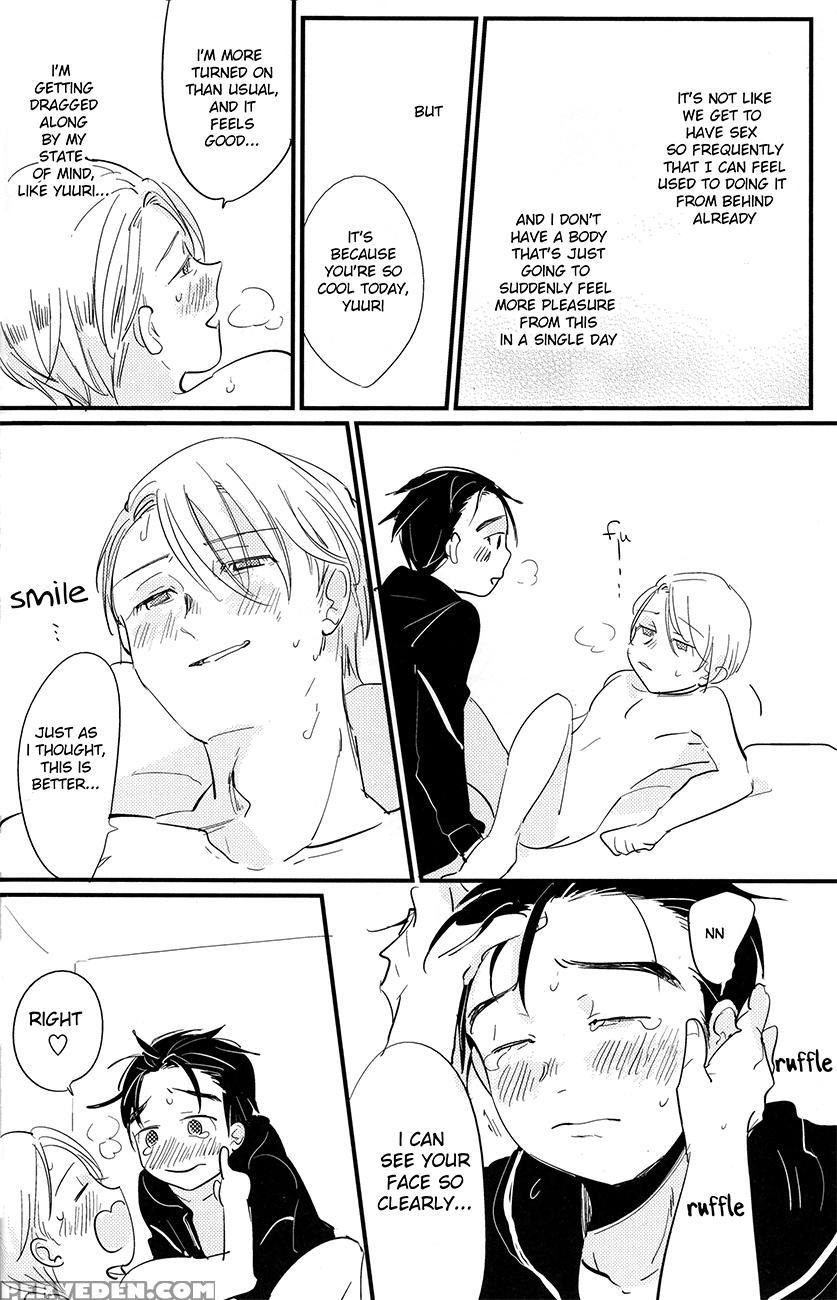 [aaamooo (chiyoko)] Nee, Hontou Wa Kimochiyokunain Desho!? (yuri!!! On Ice) [english] Chapter 1 Page 32