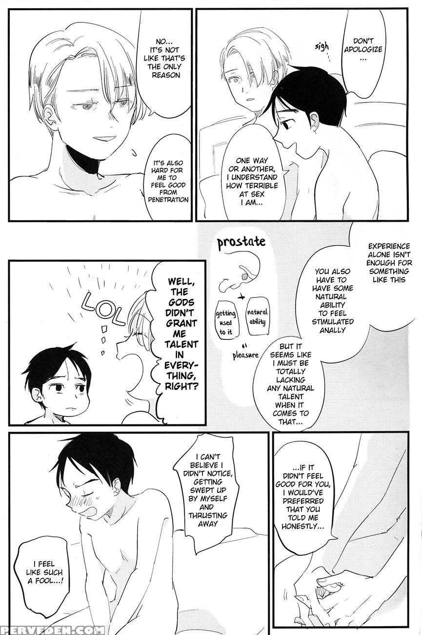[aaamooo (chiyoko)] Nee, Hontou Wa Kimochiyokunain Desho!? (yuri!!! On Ice) [english] Chapter 1 Page 9