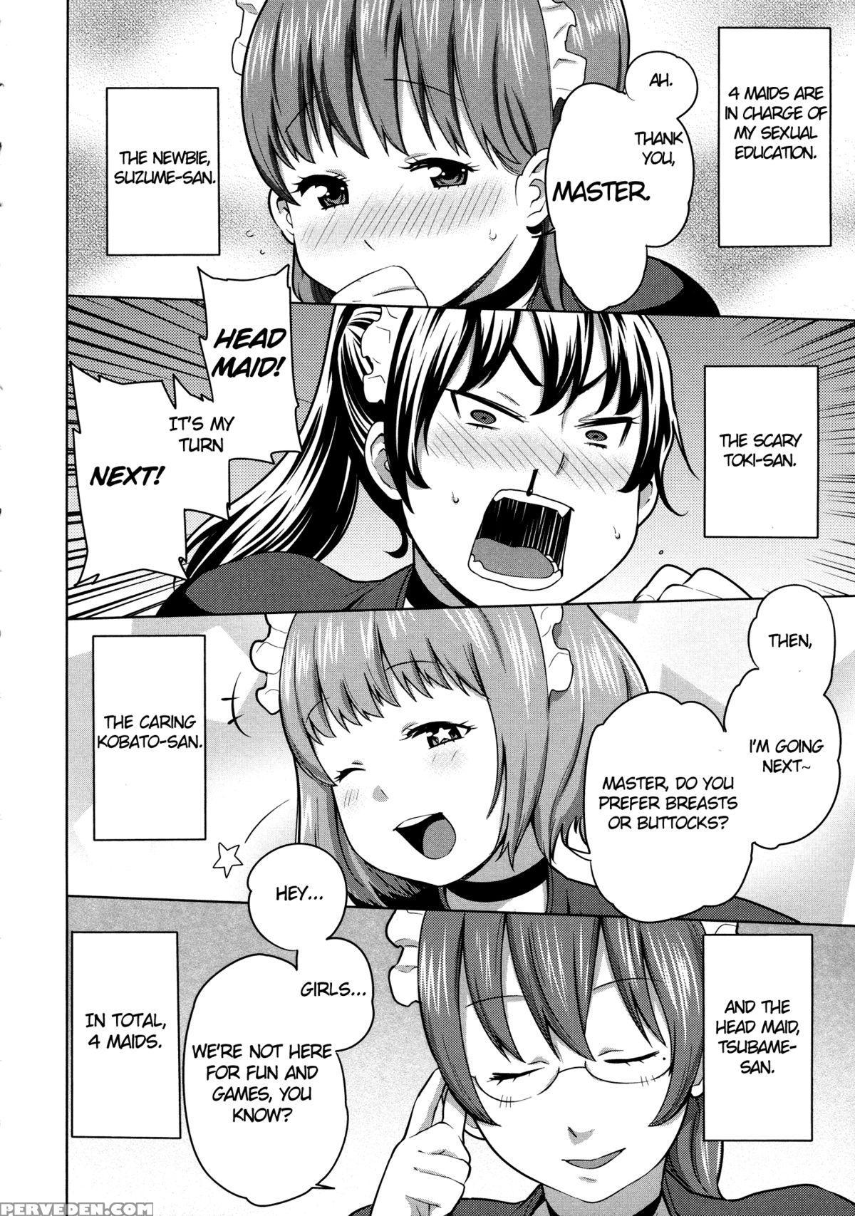 [agata] Maid X4 Ch. 1 [english] [mergelation] 1