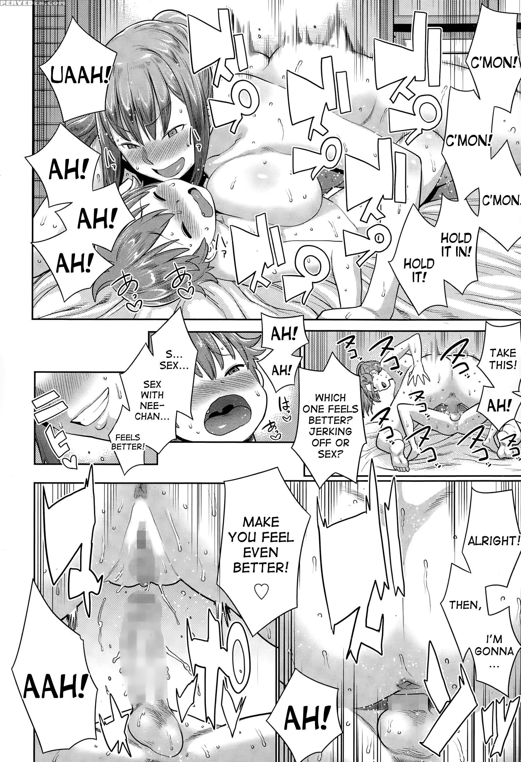 [agata] Natsu No Owari Ni Ijiwaru Nee-chan - My Mean Elder Sister At The End Of Summer. (manga Bangaichi 2015-03) [english] [desudesu] 1