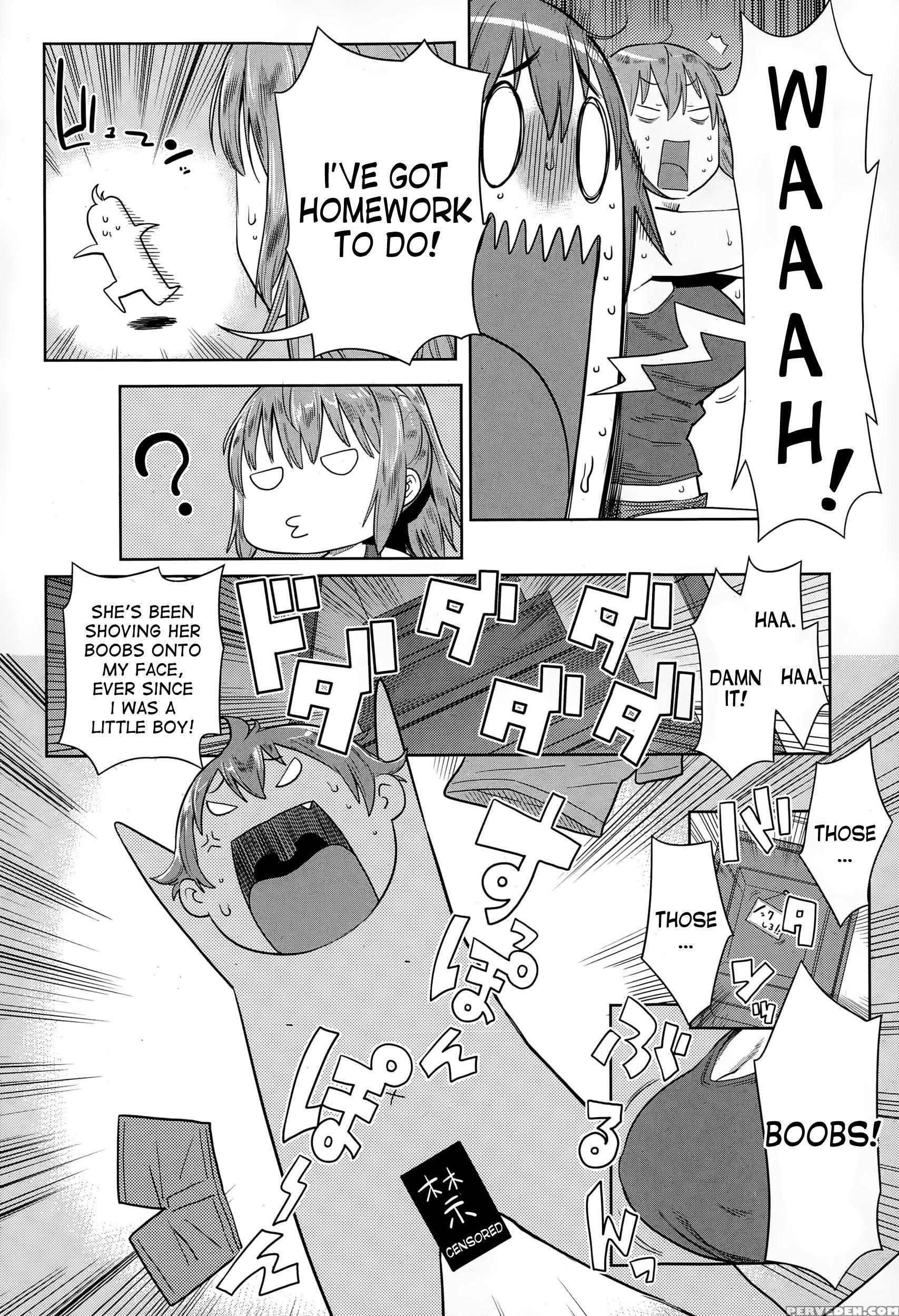 [agata] Natsu No Owari Ni Ijiwaru Nee-chan - My Mean Elder Sister At The End Of Summer. (manga Bangaichi 2015-03) [english] [desudesu] 1