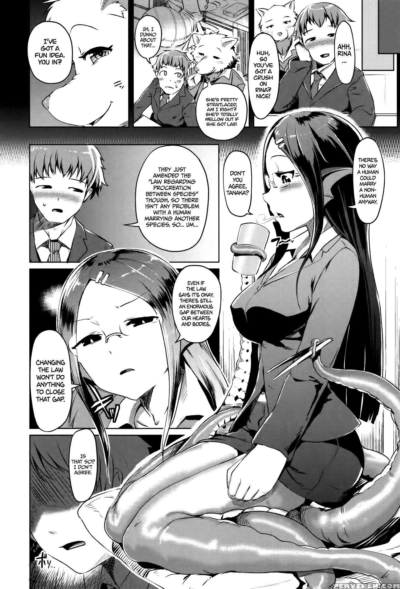 [ahobaka] Scylla Na Kanojo No Konkatsu Jijou | A Scylla's Journey To Marriage (hitodenashi No Kanojo) [english] =dark Mac + Cw= Chapter 1 Page 2