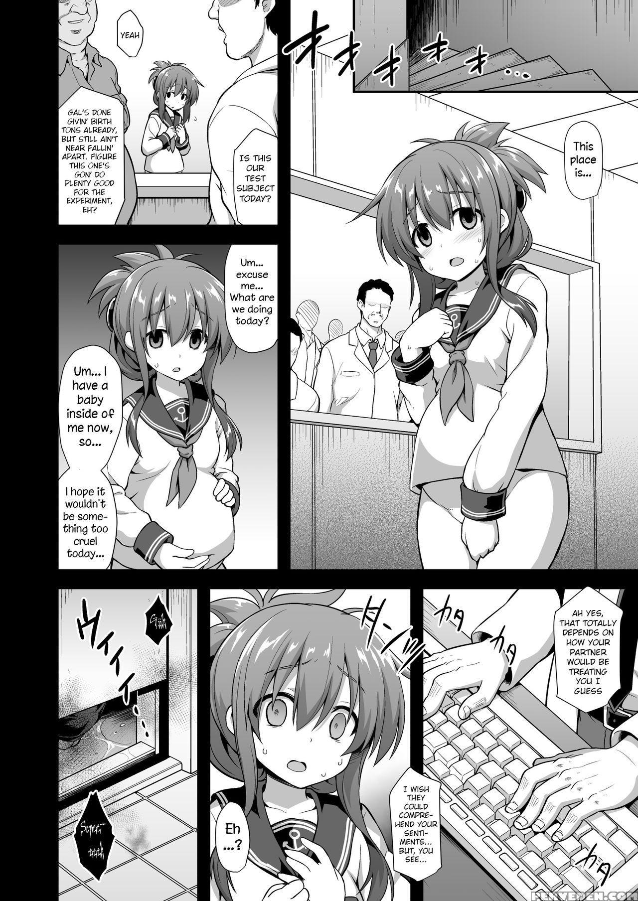 [akuten Soushin (kokutou Nikke)] Kanmusu Chakunin Inazuma Kyousei Ishu Kouhai | Ship Girls Pregnancy - Inazuma's Forced Crossbreeding (kantai Collection -kancolle-) [english] [digital] 1