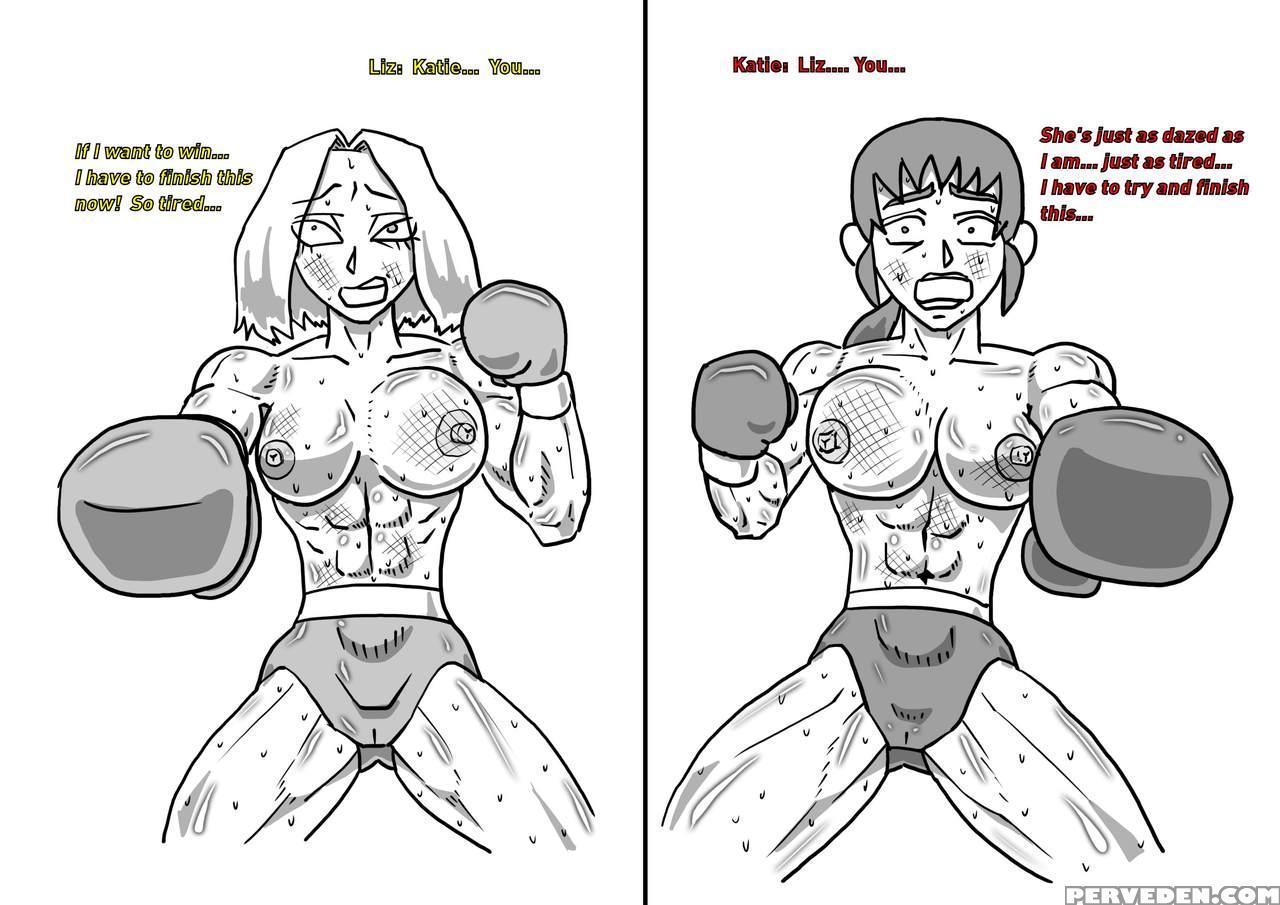 [allesey] Boxing Girls Katie Vs. Liz Rounds 1-4 (e... 1