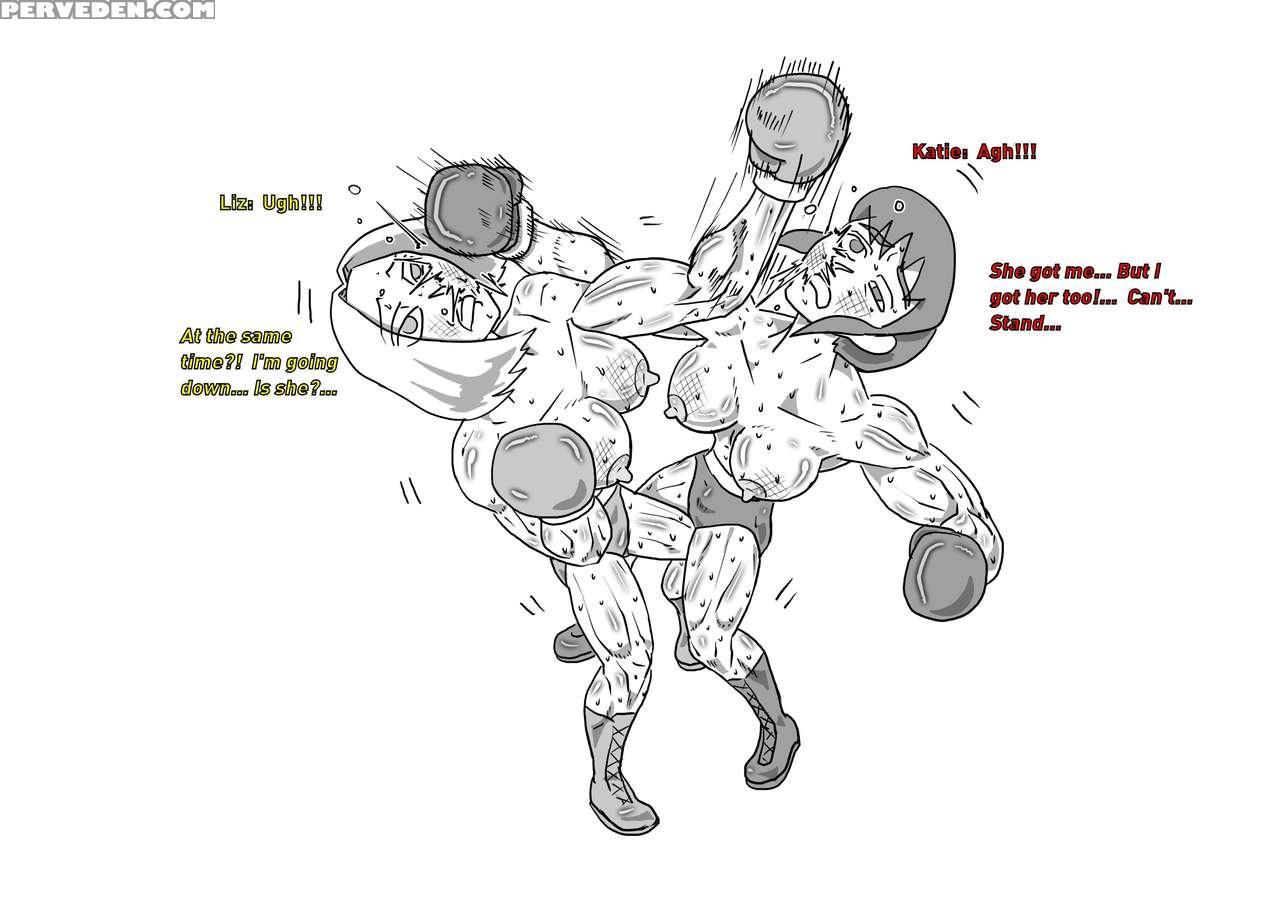 [allesey] Boxing Girls Katie Vs. Liz Rounds 1-4 (e... 1