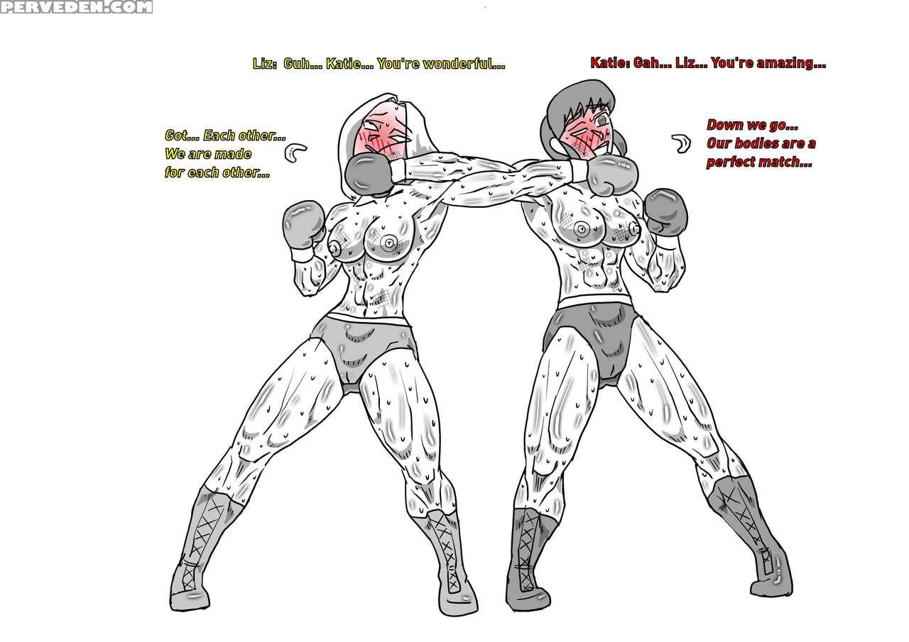 [allesey] Boxing Girls Katie Vs. Liz Rounds 1-4 (e... 1