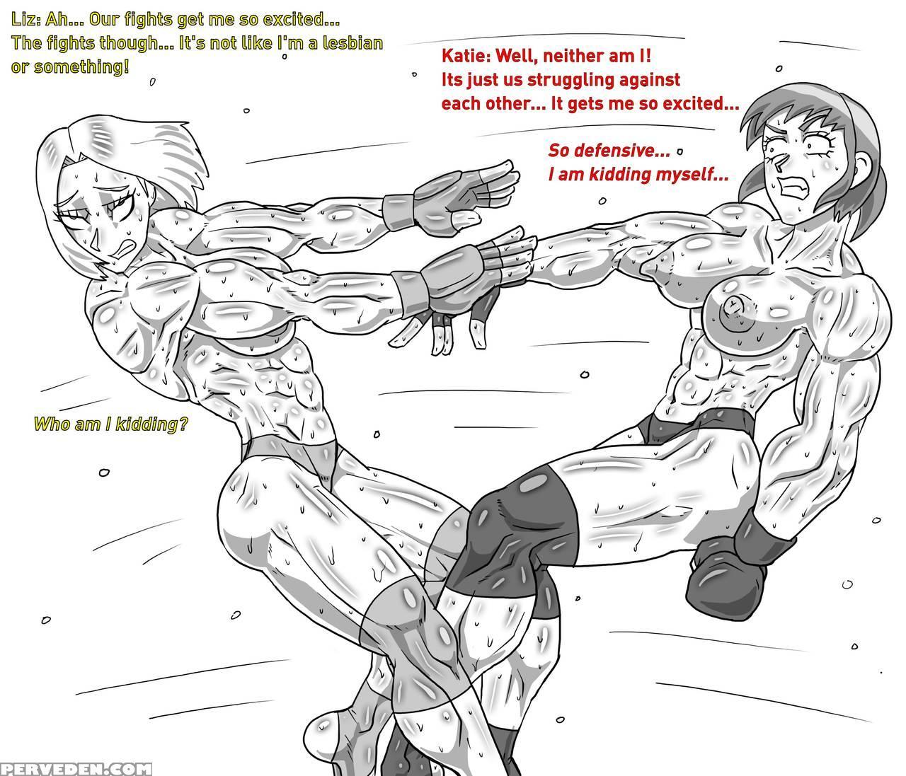 [allesey] Boxing Girls Katie Vs. Liz Rounds 1-4 (e... 1