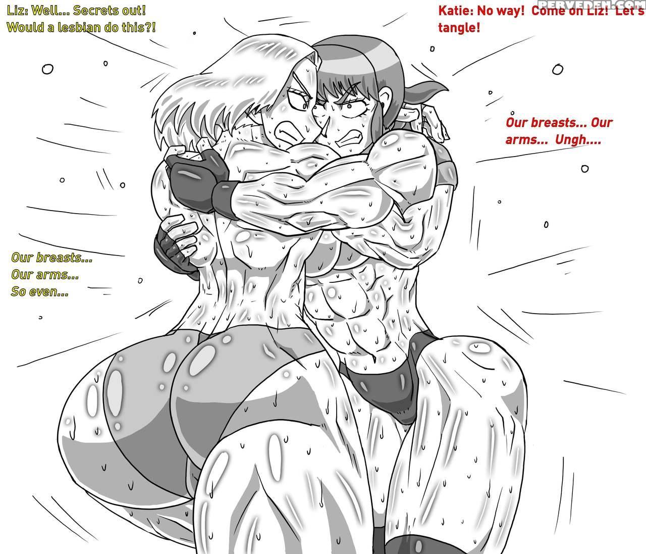 [allesey] Boxing Girls Katie Vs. Liz Rounds 1-4 (e... 1