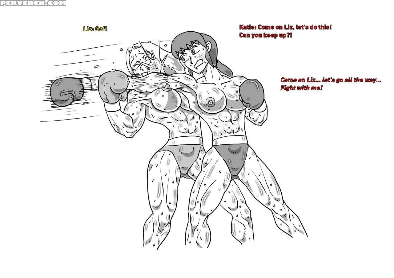 [allesey] Boxing Girls Katie Vs. Liz Rounds 1-4 (e... 1