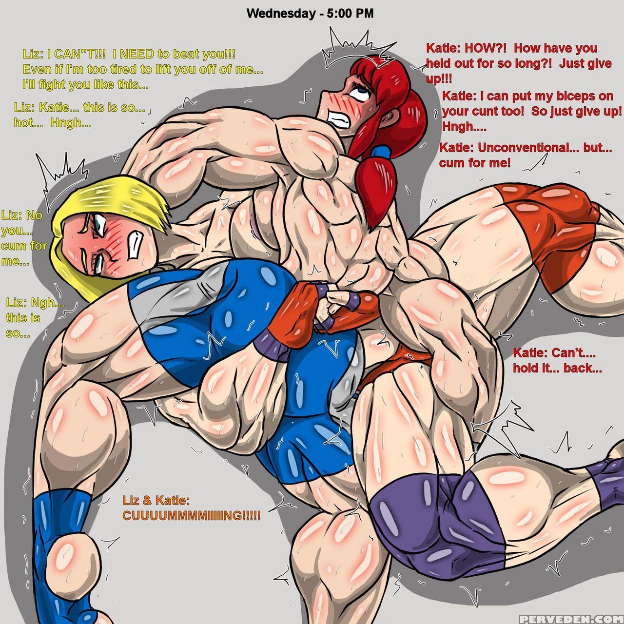 [allesey] Boxing Girls Katie Vs. Liz Rounds 1-4 (e... 1