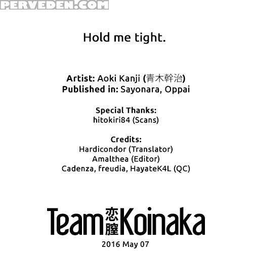 [aoki Kanji] Hold Me Tight. (sayonara, Oppai) [english] [team Koinaka] [decensored] 1